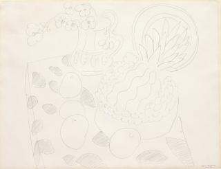 Henri Matisse - Nature morte aux ananas et anemones
