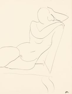 Henri Matisse - Nu À La Chaise Jaune