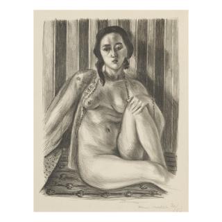 Henri Matisse - Nu Assis À La Chemise De Tulle (D. 465)