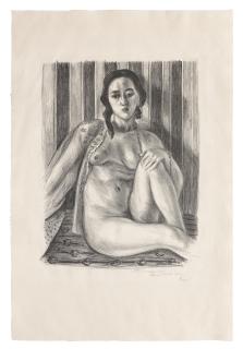 Henri Matisse - Nu Assis À La Chemise De Tulle