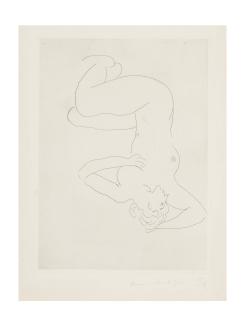 Henri Matisse - Nu assis, visage de profil