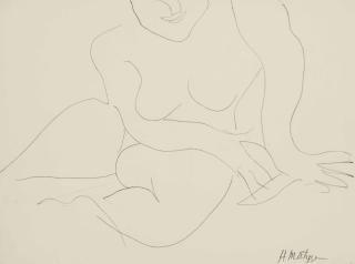 Henri Matisse - Nu assis