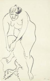 Henri Matisse - Nu Au Pied Sur Un Tabouret (Duthuit 404)