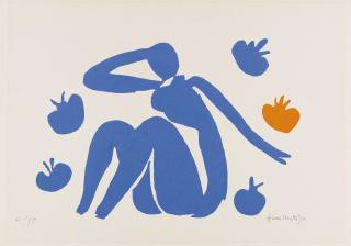 Henri Matisse - Nu bleu aux pommes