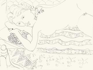 Henri Matisse - Nu Couché