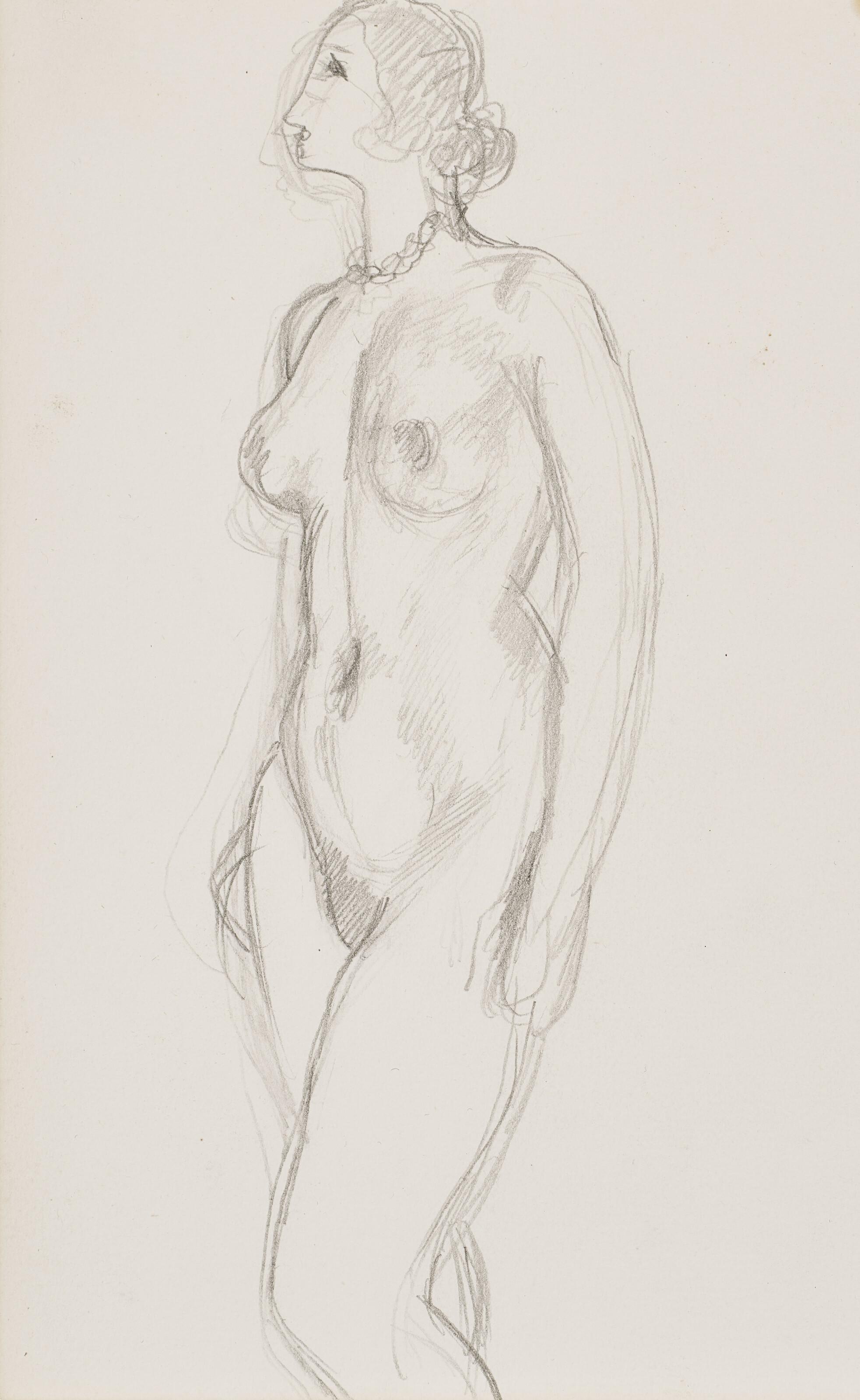 Henri Matisse - Nu de profil