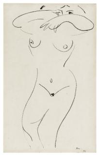 Henri Matisse - Nu Mi - Allongé, Bras Repliés Vers Les Yeux