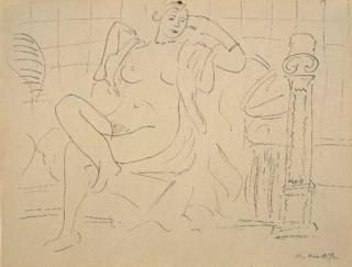 Henri Matisse - Nue assise sur le divan