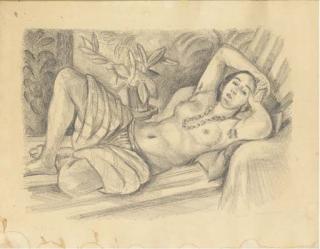 Henri Matisse - Odalisque Au Magnolia (D.-M. 432)
