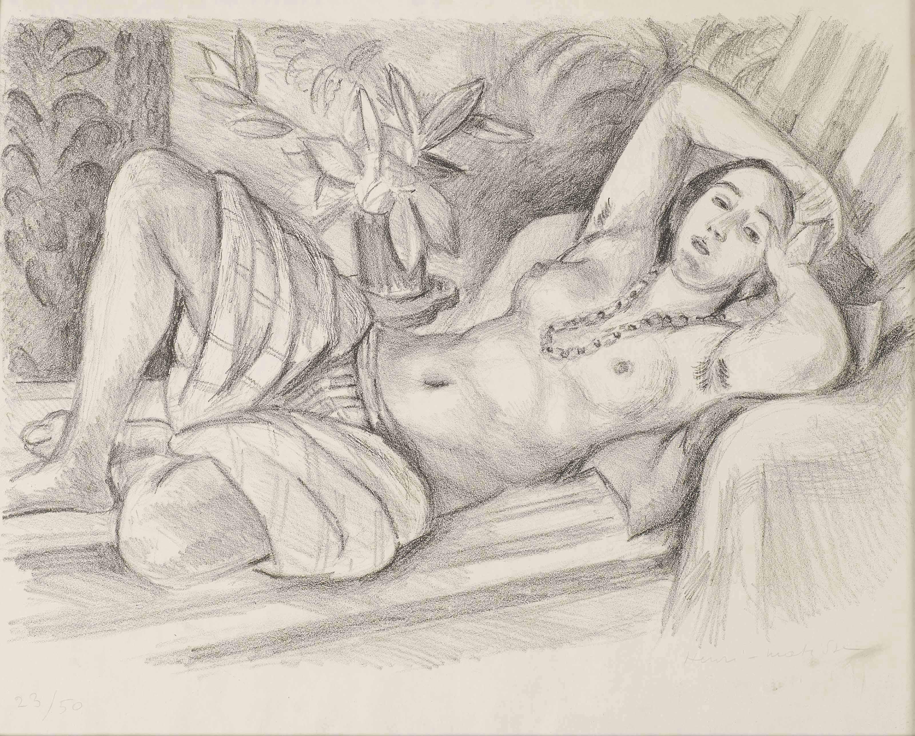 Henri Matisse - Odalisque Au Magnolia