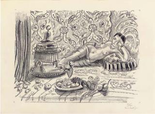 Henri Matisse - Odalisque, Brasero Et Coupe de Fruits (D. 504)