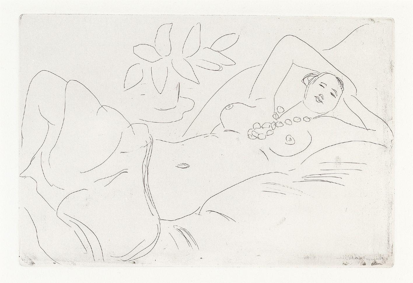 Henri Matisse - Odalisque couchée