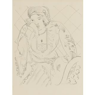 Henri Matisse - Orientale À La Croix Trifoliée (D. 516)