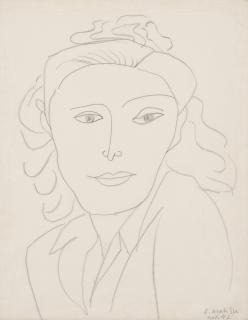 Henri Matisse - Portrait de femme (Lydia)
