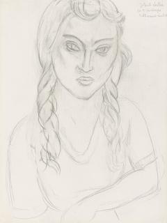 Henri Matisse - Portrait de Gilberte Lallée