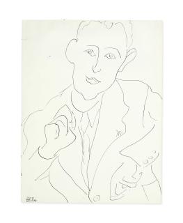 Henri Matisse - Portrait de Louis Aragon