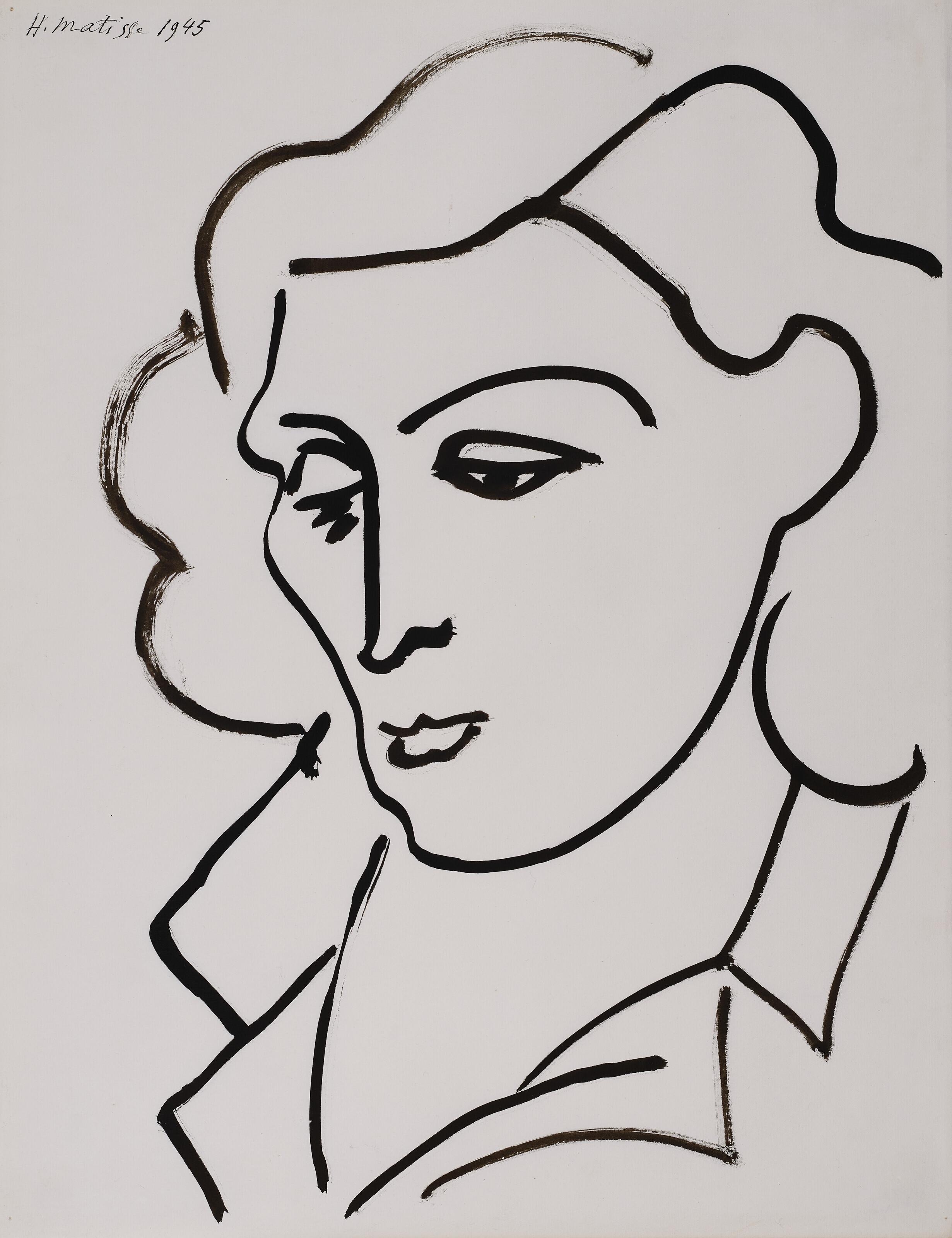 Henri Matisse - Portrait de Lydia
