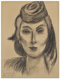 Henri Matisse - Portrait d\'Elsa Triolet