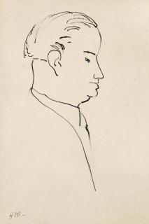 Henri Matisse - Portrait du pianiste Henri Gil-Marchex