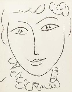Henri Matisse - Portraits, Monte Carlo, André Sauret, 1954 (D. books 33)