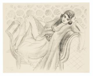 Henri Matisse - Repos sur la banquette