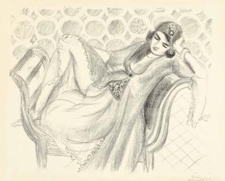 Henri Matisse - Repos sur la banquette