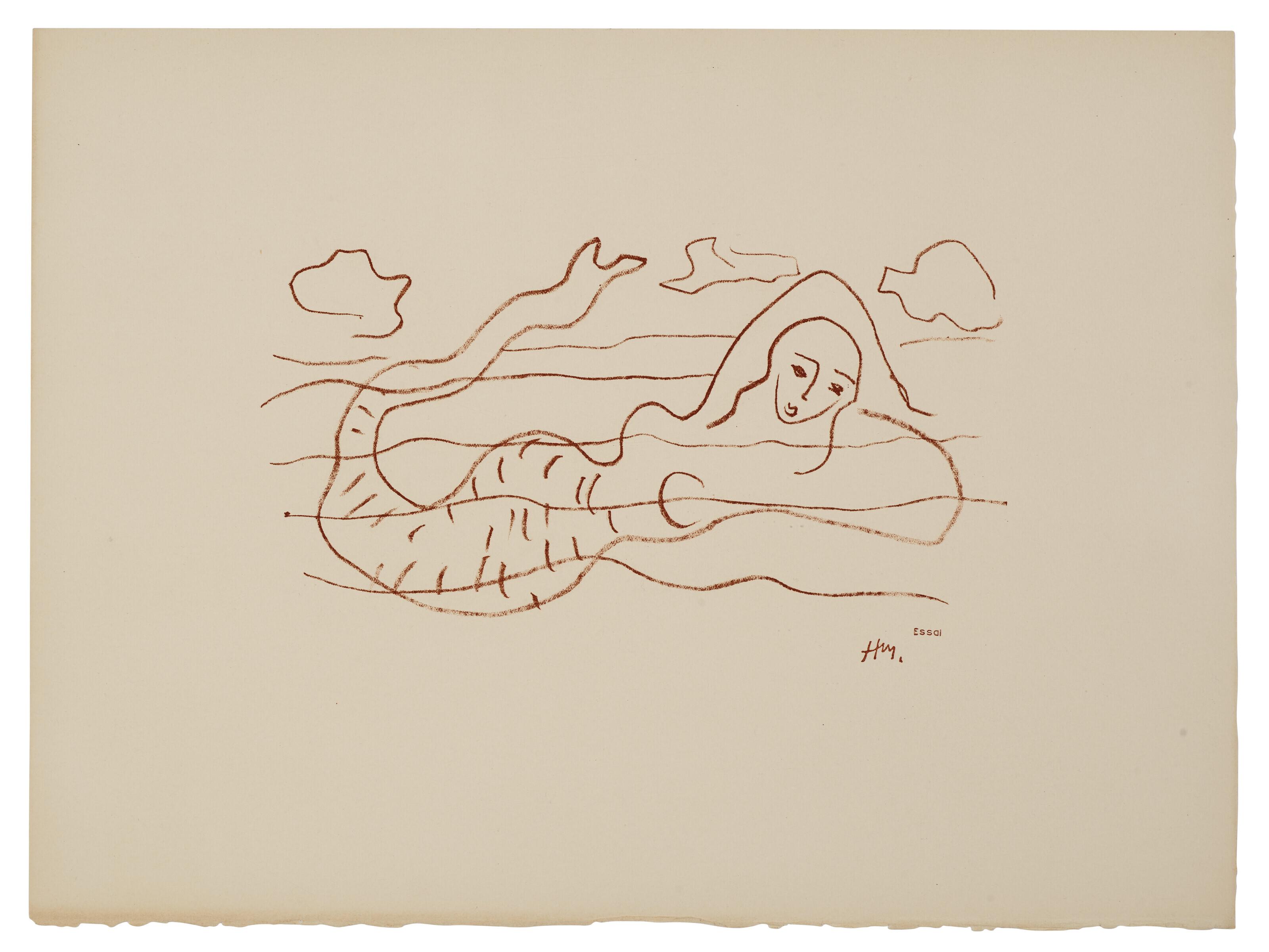 Henri Matisse - Sirènes: one print