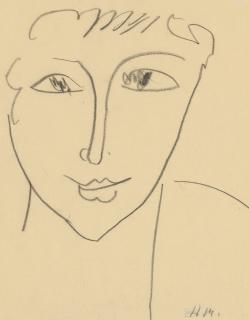Henri Matisse - Tête À La Frange
