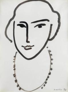 Henri Matisse - Tête de femme au collier
