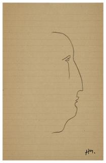 Henri Matisse - Tête D\'Homme De Profil