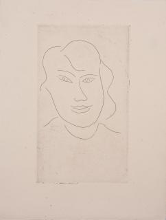 Henri Matisse - Visage Souriant, 1946