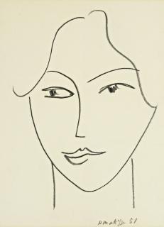 Henri Matisse - Visage