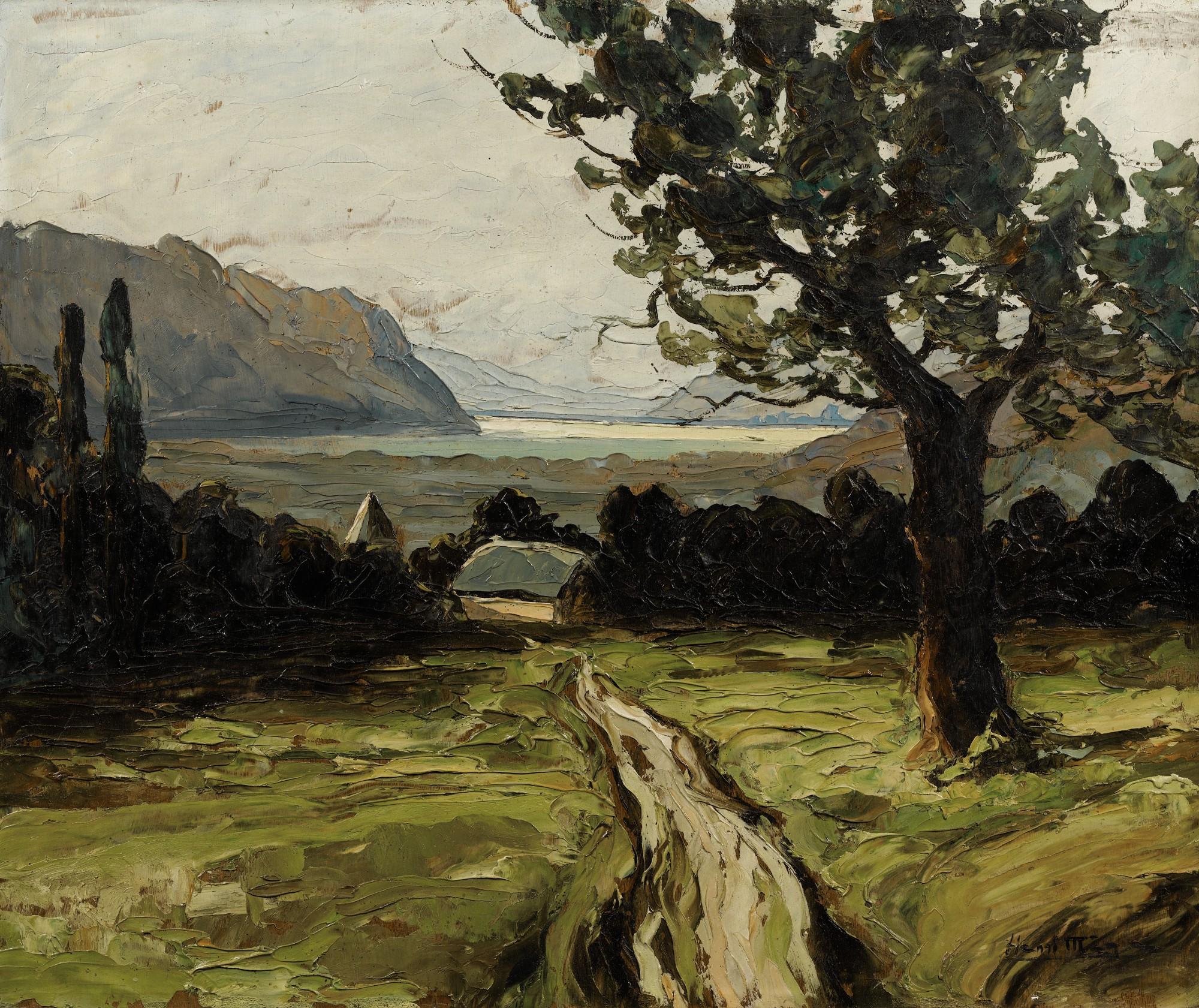 Henri Mège - Le Lac du Bourget (The Lake of Bourget) | 布爾熱湖
