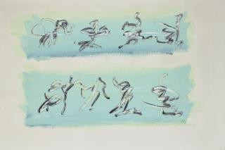 Henri Michaux - Sans Titre, 1966