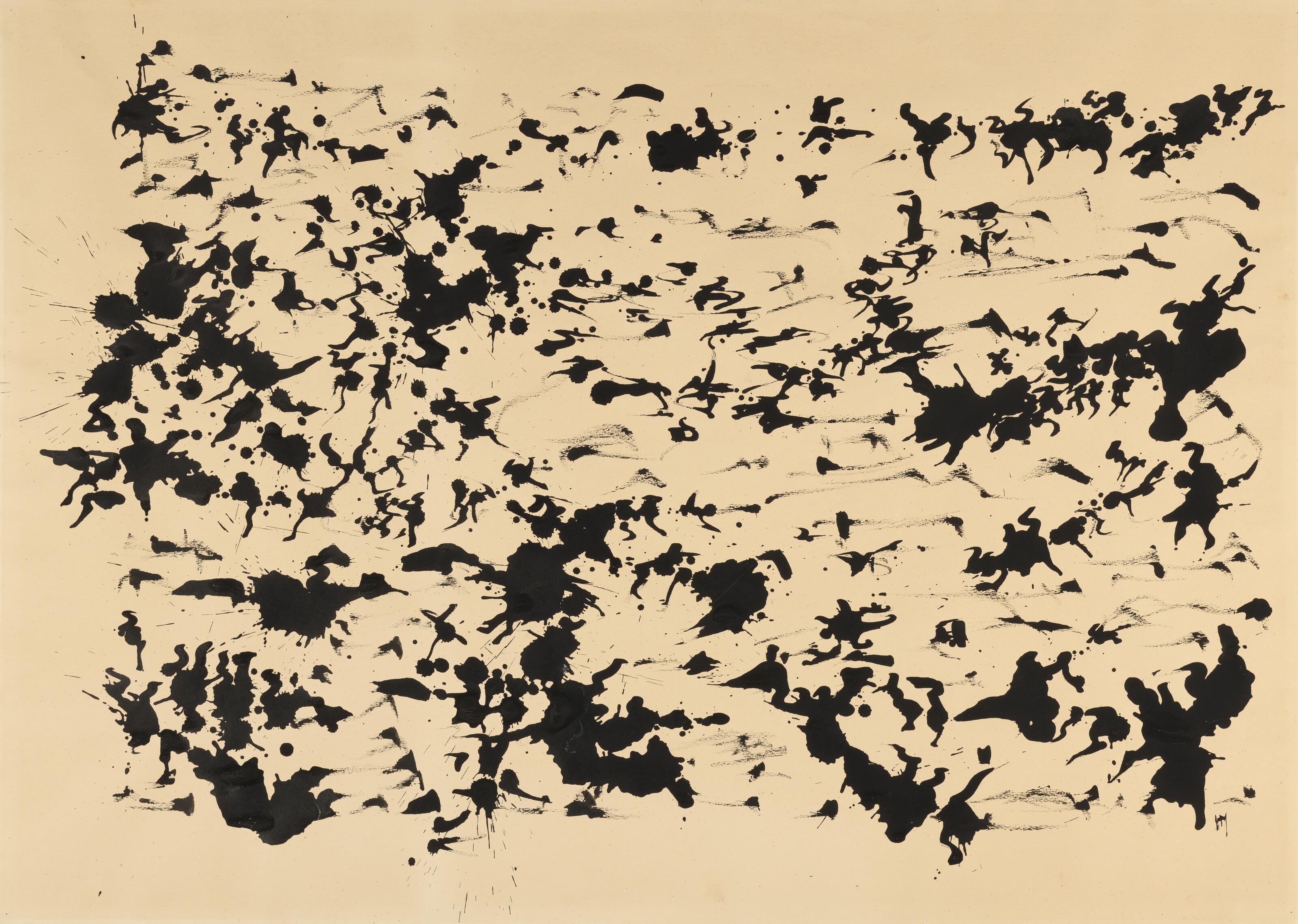 Henri Michaux - Sans titre