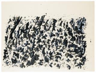 Henri Michaux - Sans Titresigned With The Initials; China Ink On Paper. Executed In 1978.