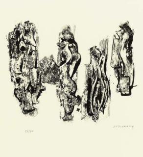 Henri Michaux - [Untitled]: Three Plates