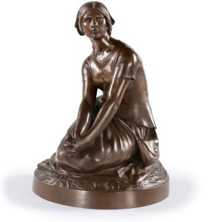 Henri-Michel-Antoine Chapu - Jeanne d’Arc als Schäferin.