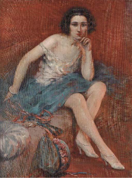 Henri Moreau - A wistful glance