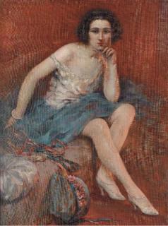 Henri Moreau - A wistful glance