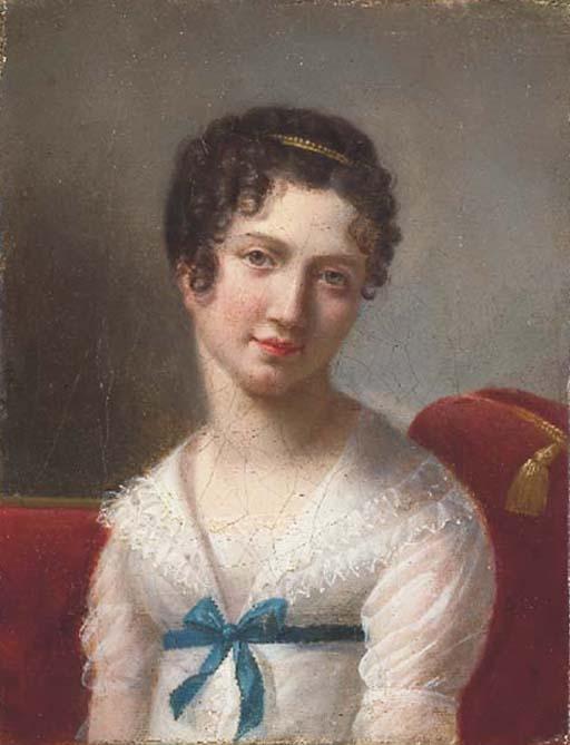 Henri-Nicolas Van Gorp - Portrait Présumé De Catherine Joséphine Rafuin, Dite Mademoiselle Duchesnois