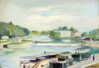 Henri Ottmann - Au bord de la rivière