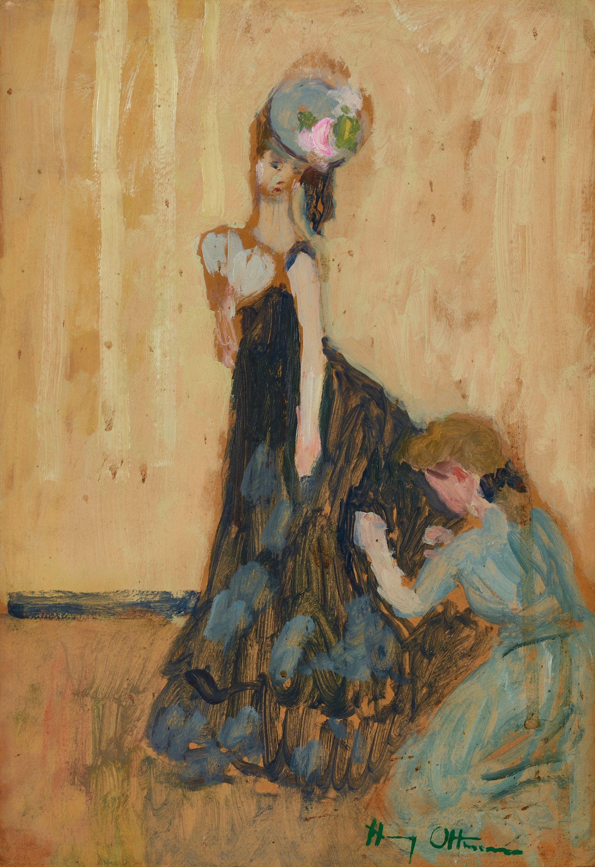 Henri Ottmann - Essayage de Robe