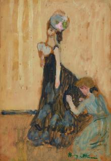 Henri Ottmann - Essayage de Robe