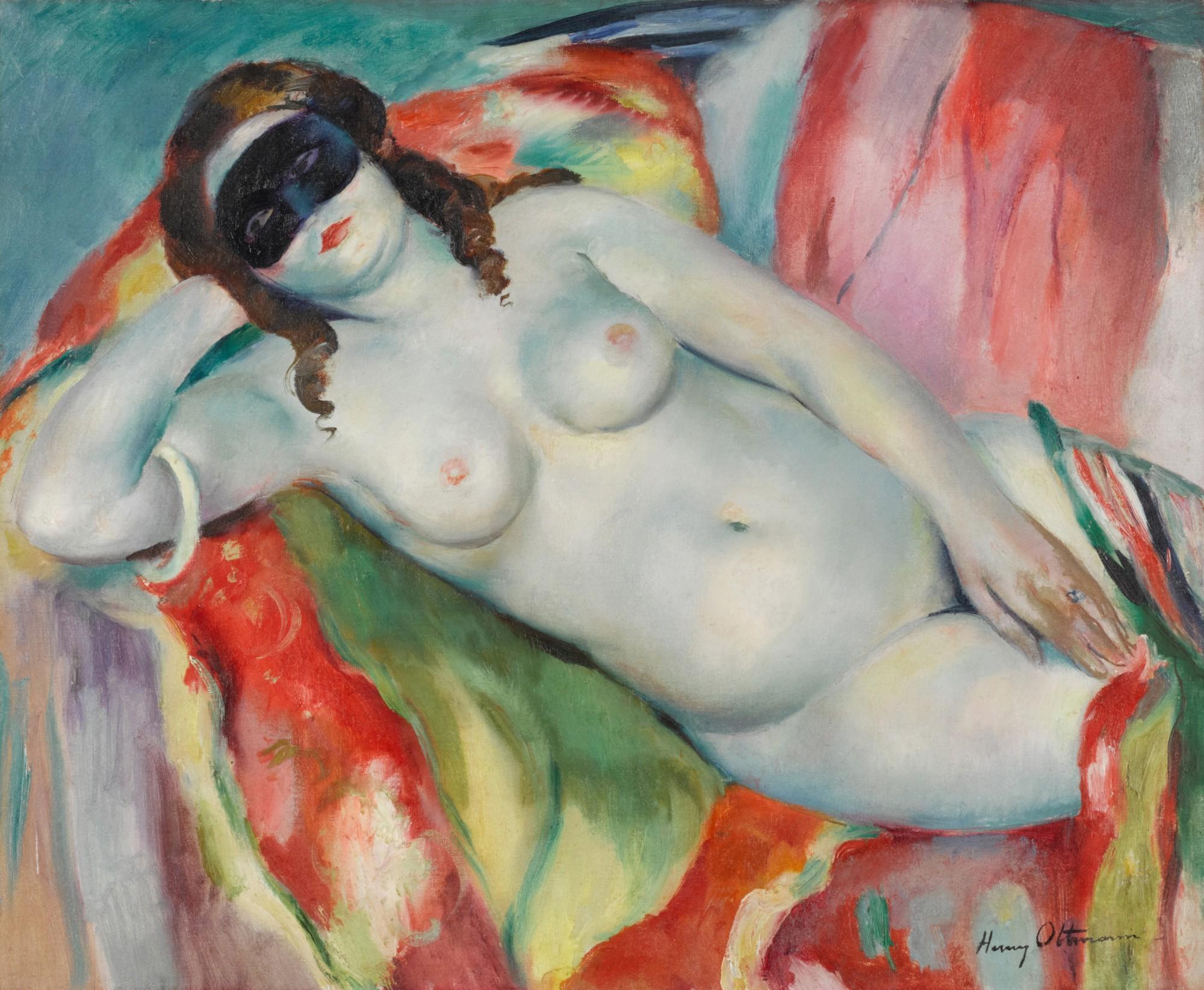 Henri Ottmann - Nu Au Masque