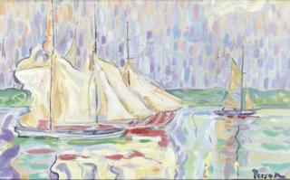 Henri Person - Bateaux près de St. Tropez