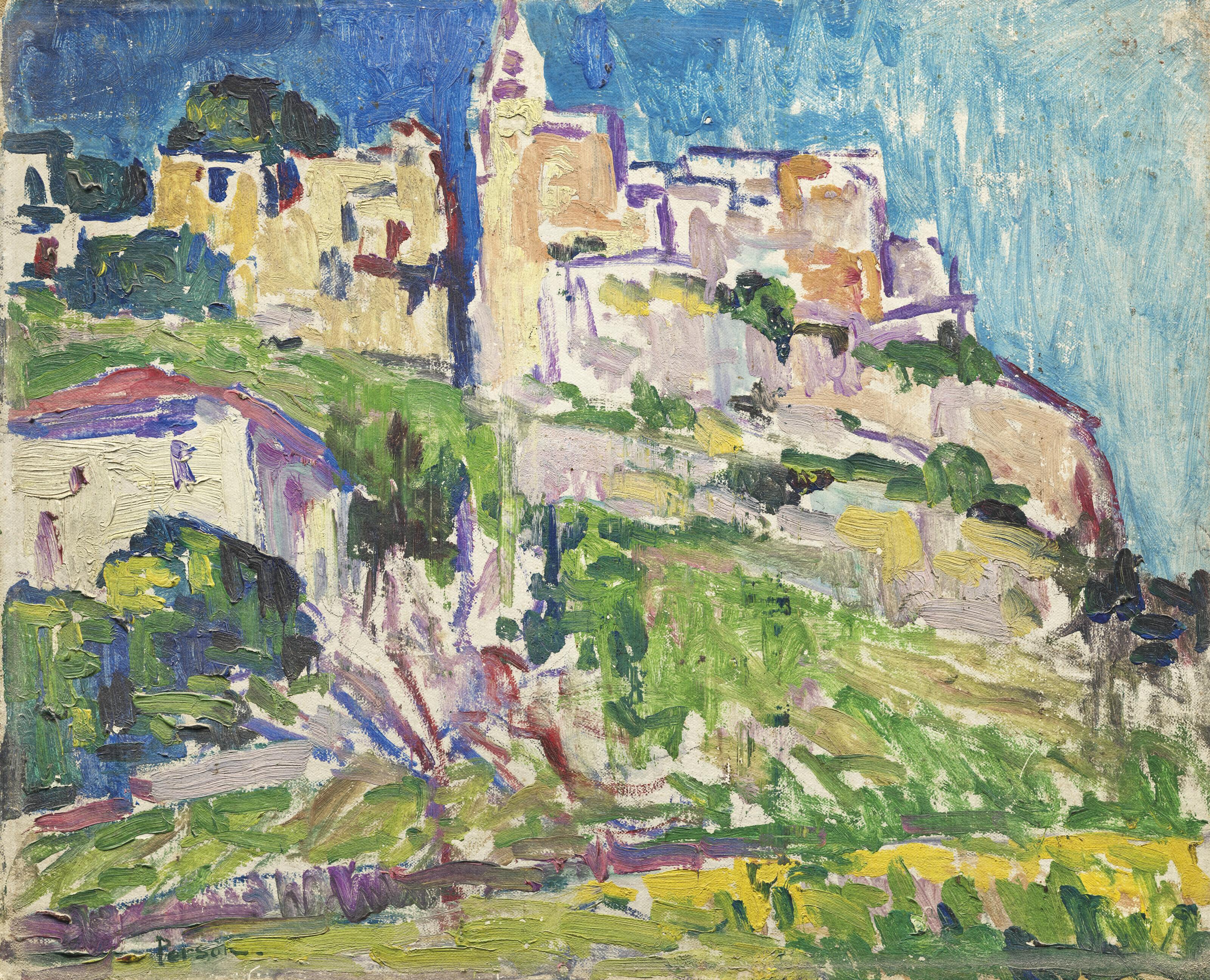 Henri Person - Le Village de Gassin