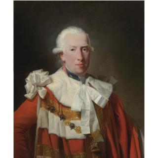 Henri-Pierre Danloux - Portrait Of H.R.H. Prince William Henry, 1St Duke Of Gloucester And Edinburgh (1743-1805), Half Length, Wearing Peers Robes And The Chain Of The Garter