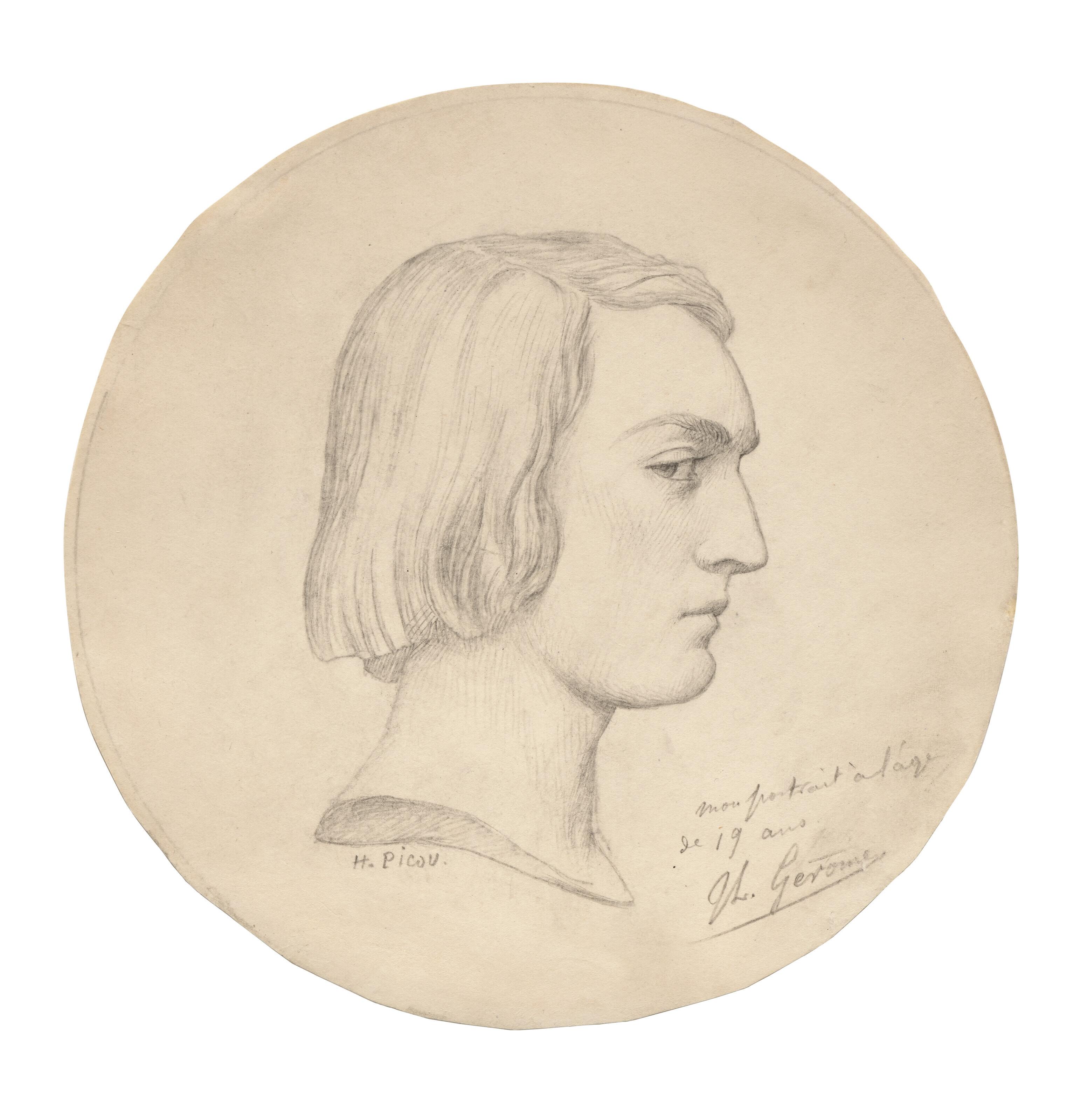 Henri-Pierre Picou - Portrait de Jean-Léon Gérôme (1824-1904)