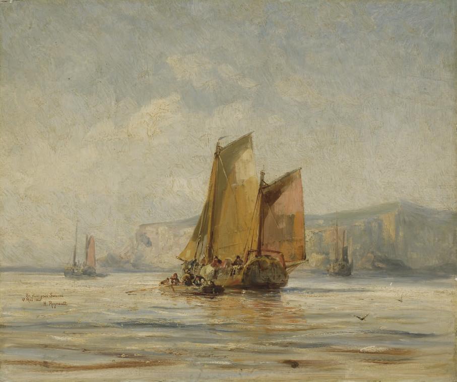 Henri Regnault - La mer près de Sousse, Tunisie